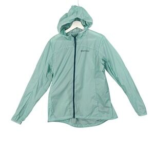 Backcountry Canyonland Packable Windbreaker Hood Lightweight Zip Jacket Women XL